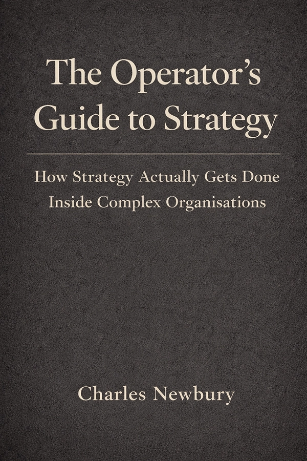 The Operator’s Guide to Strategy book cover